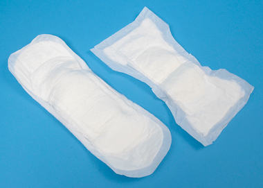 Absorbent products for women